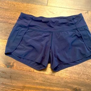 Lululemon Navy Blue Shorts